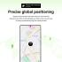 HOCO E93A Anti lost Smart Tag Support for Google Find My App Android Phone GPS Tracker Finder Locator for Key Pet Luggage Tag Device - Black